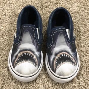 Shark “Jaws” Toddler Vans! Great condition